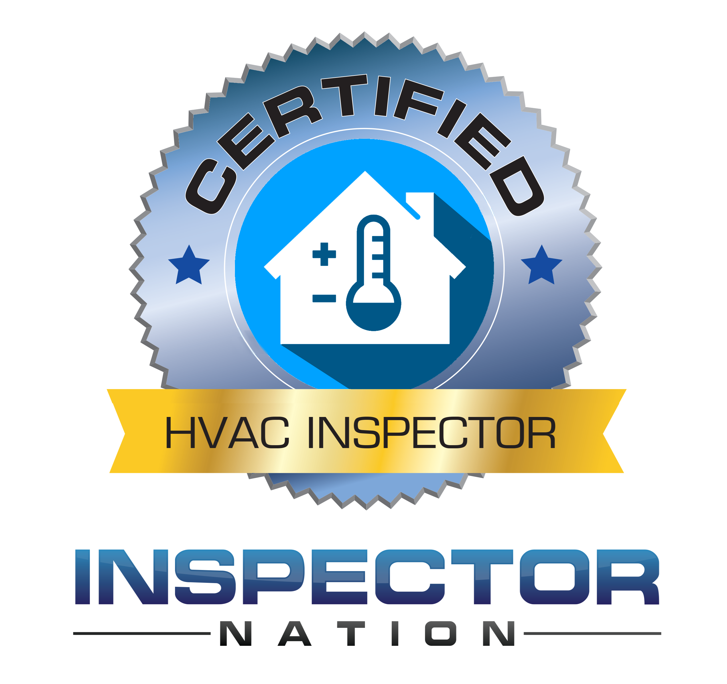 Inspector Nation HVAC Inspector badge